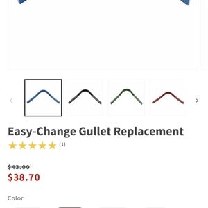 Blue Easy-Change Gullet Replacement